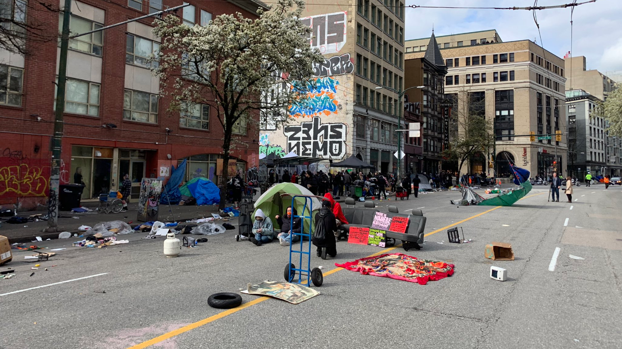 Vancouver decamps East Hastings Street | CityNews Vancouver