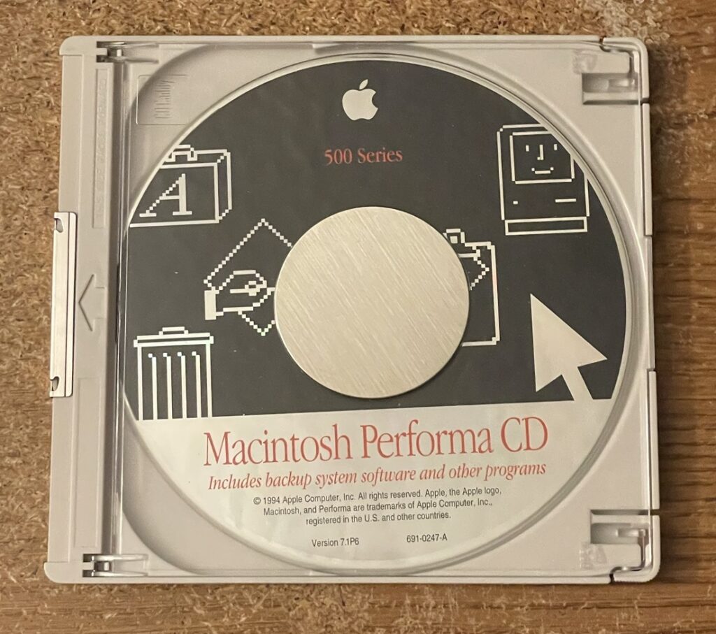 Apple's long-lost hidden recovery partition from 1994