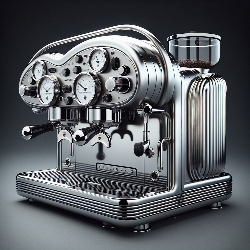 Trefolo Espresso Machine and Turbina Coffee Grinder