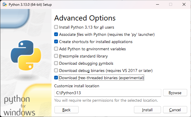 Free-threaded Python