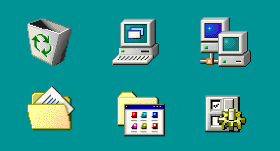 Windows 98 Icons