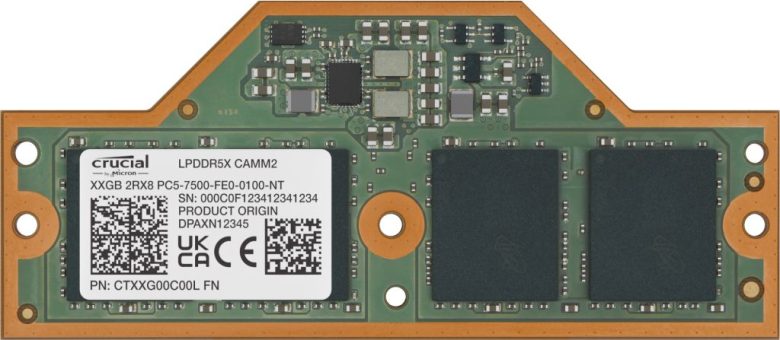 LPCAM2 笔记本内存标准