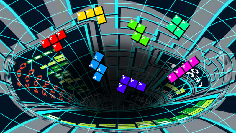 Hackers reprogram NES Tetris
