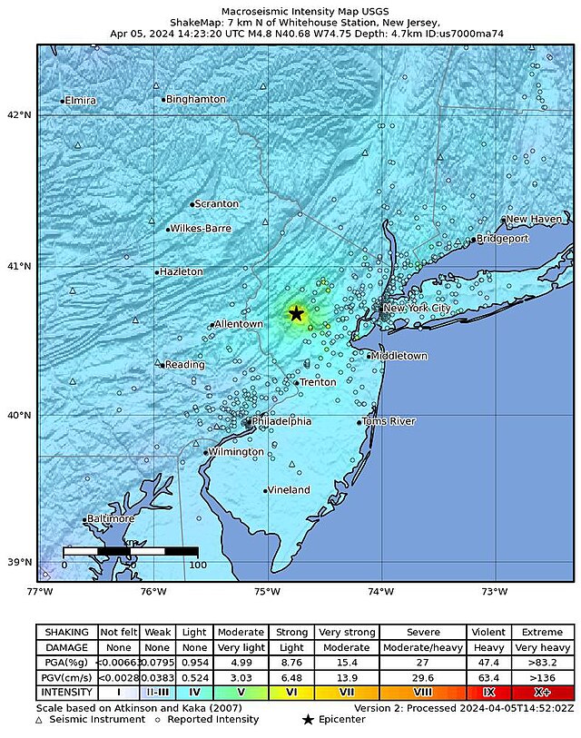 新泽西地震