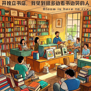 🎧 vol499.开独立书店，我见到很多边看书边哭的人