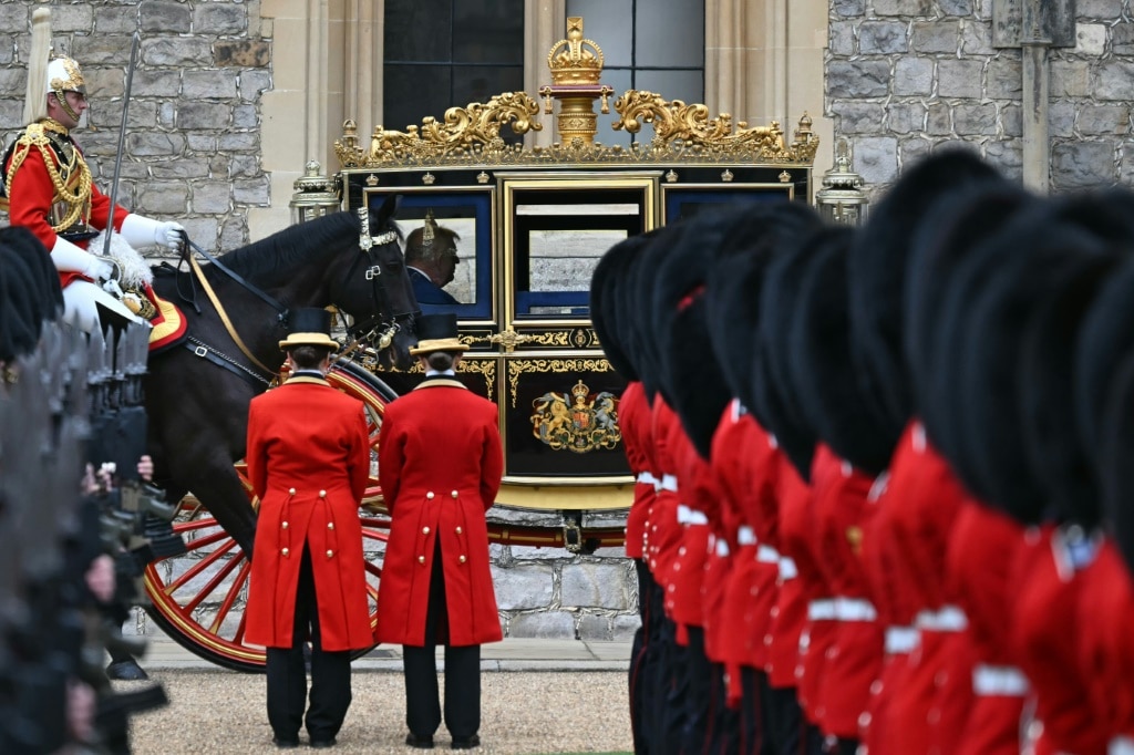 Trump's UK state visit gets political after royal welcome | The ...