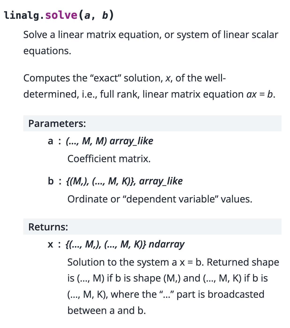 I don't like NumPy
