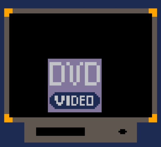 Put the DVD logo in the corner