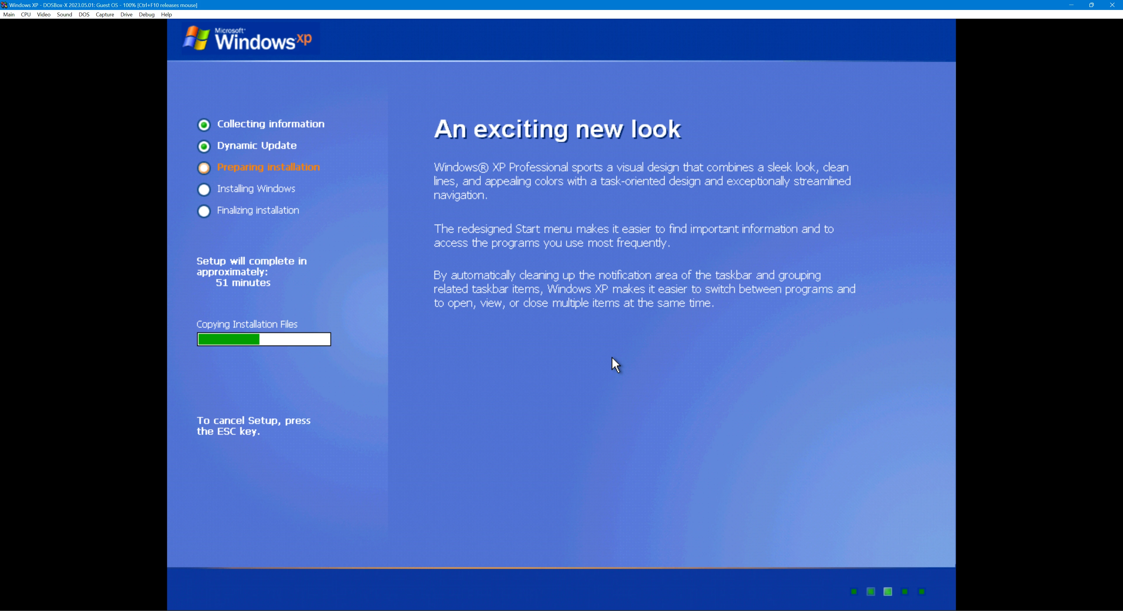 Windows XP Setup