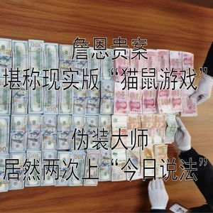 悬疑|詹恩贵案-现实版《猫鼠游戏》，两上《今日说法》！