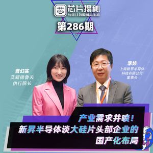 芯片揭秘|第286期：新昇半导体谈大硅片头部企业国产化布局（上）