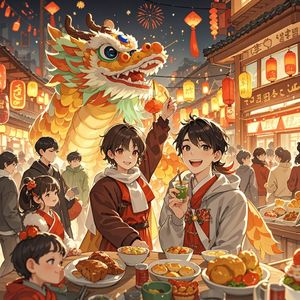 Vol.85聊日本｜日本也在介绍中国春节文化，日本学生备考时吃什么零食？