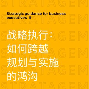 战略执行:如何跨越规划与实施的鸿沟