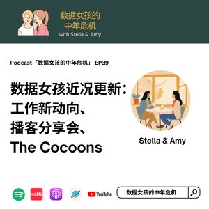 EP39 数据女孩近况更新：工作新动向、播客分享会、电子报The Cocoons