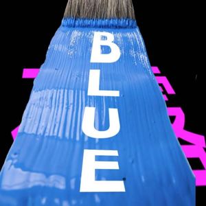 BLUE不露