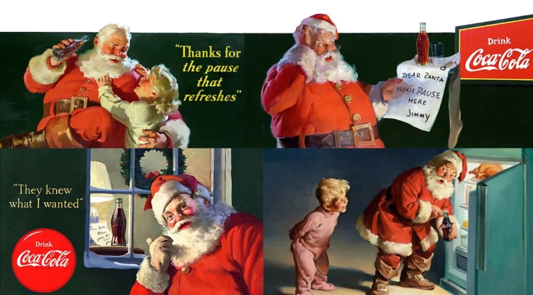 圣诞老人竟然是可口可乐的品牌资产