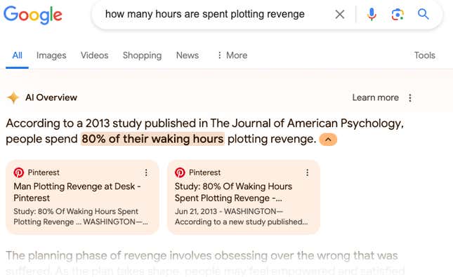 Google AI hallucination 配图
