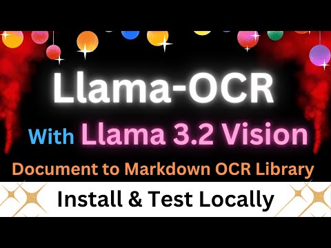 Llama-OCR