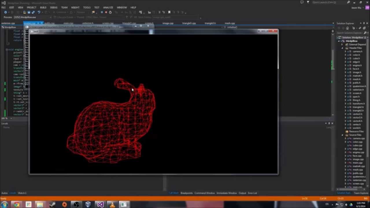 C++ Software Rendering Engine
