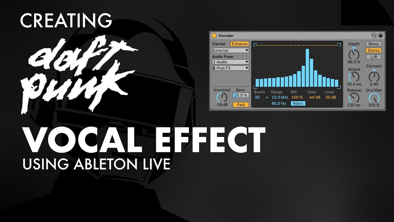 Daft Punk Vocal Effects