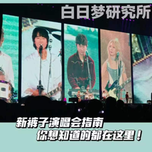 铁杆歌迷：新裤子2024演唱会指南，你想知道的都在这里！