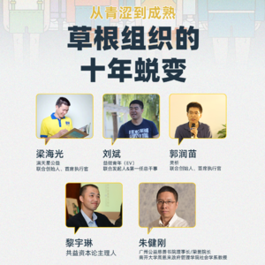 自卑的超越:草根组织如何走过上一个十年?