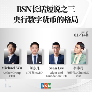 BSN长话短说之三：央行数字货币的格局