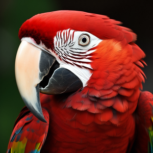 "绯红金刚鹦鹉：洪都拉斯的国鸟与精神象征"