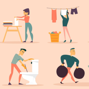 89. 家务劳动五五分，先从敢想开始