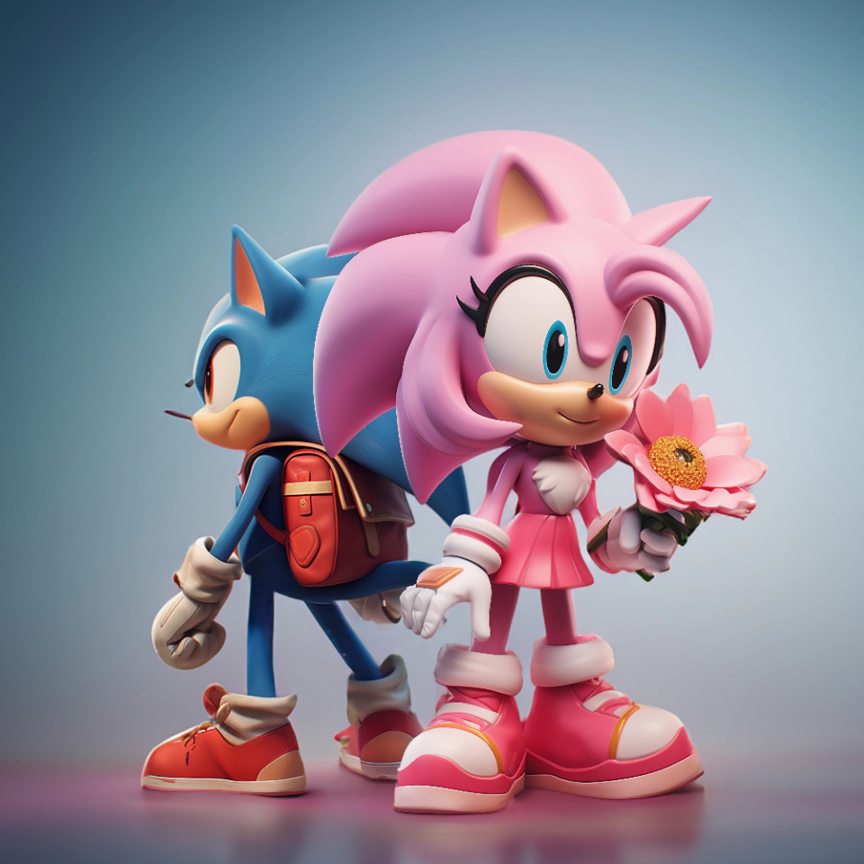 RTVG Super Sonic エミー ローズ amy rose パーカー