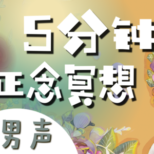 正念冥想引导 (女声)| 每天5分钟冥想入门 坚持21天提升专注力