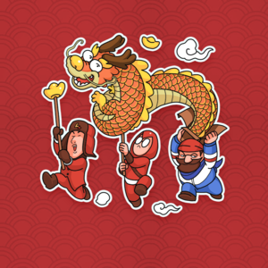 「走神大师」祝各位龙年快乐！ | 095