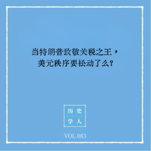 Vol.83 当特朗普致敬关税之王，美元秩序要松动了么？