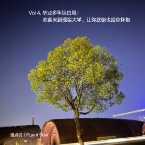 Vol.4 毕业多年坦白局：欢迎来到现实大学，让你跌倒也给你怀抱