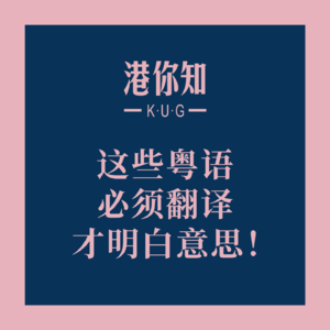 这些粤语必须翻译才明白意思！
