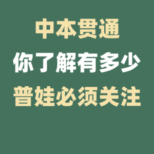 中本贯通普娃另辟蹊径的选择！