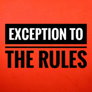 这是一个例外,如何用英语表达?