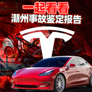 特斯拉潮州事故疑似刹车失灵？事故报告出来了！