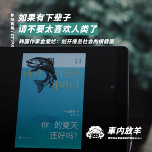 金爱烂:如果有来生,不要太喜欢人类了 | 放羊读书