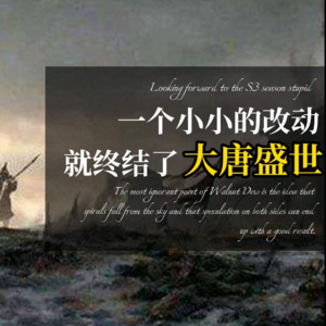 一个小小的变动，就终结了“大唐盛世”？