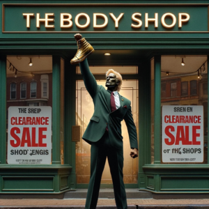 特朗普激情卖鞋👟 The Body Shop 黯淡破产💸