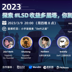 热点闲聊：探索 #LSD 收益多层塔