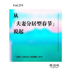 vol.255 从「夫妻分居型春节」说起