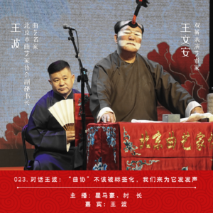 023.对话王波：“曲协”不该被标签化，我们来为它发发声