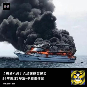 千岛湖惨案，3人劫杀烧船致死32人丨刑侦八虎-大法医陈世贤