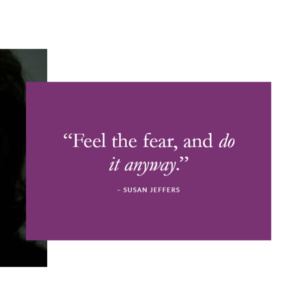 E42 感受恐惧，然后依然去做