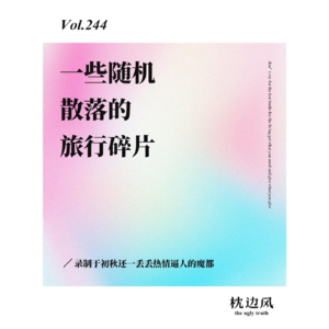 vol.244 一些随机散落的旅行碎片
