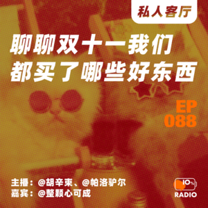EP088-聊聊双十一我们都买了哪些好东西丨私人客厅
