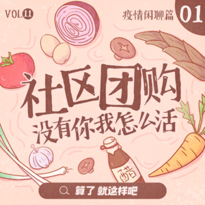 Vol 11 疫情闲聊之团购：团长，没有你我可怎么活