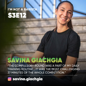 S3E12: 认识咖啡师-萨维娜·贾吉亚Savina Giachgia
